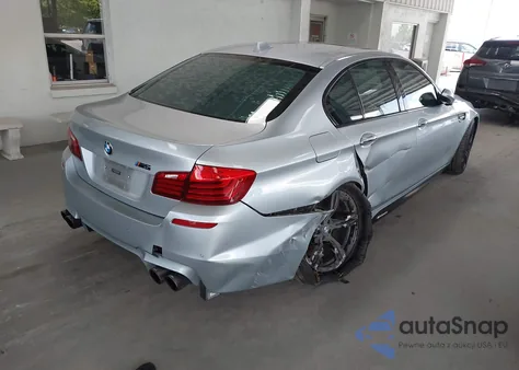 2014 BMW M5 z USA, uszkodzony, nr VIN WBSFV9C57ED097794